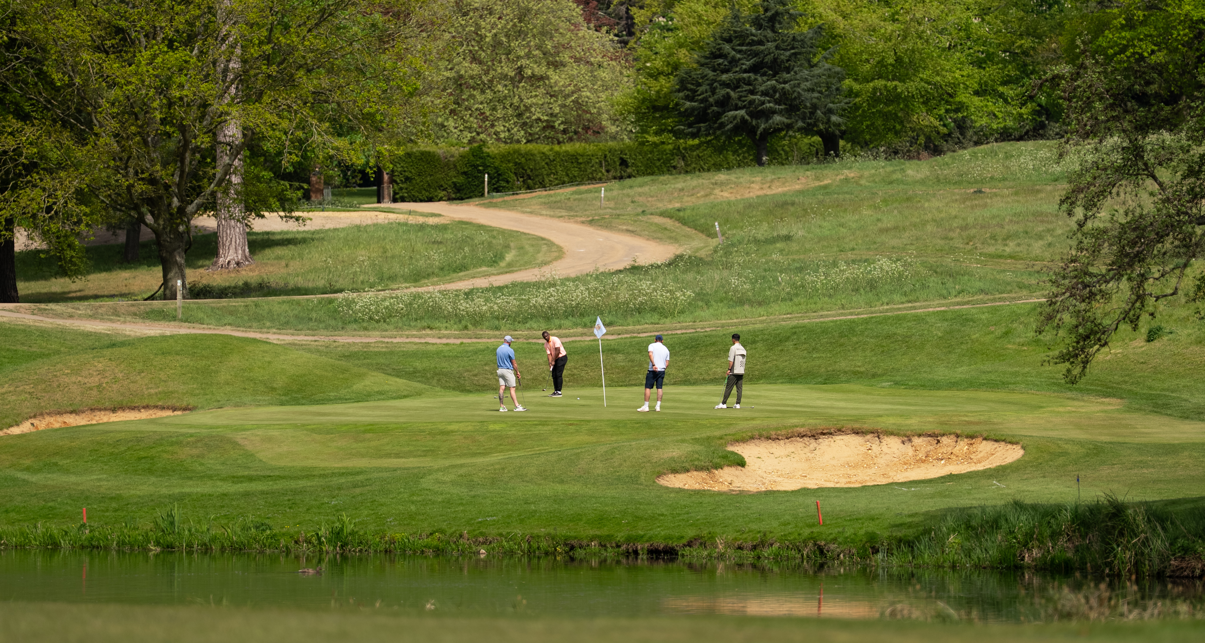 Golf course detail